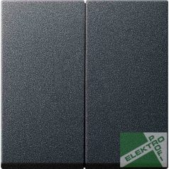 GIRA 0295-28 System 55 fedél dupla antracit 