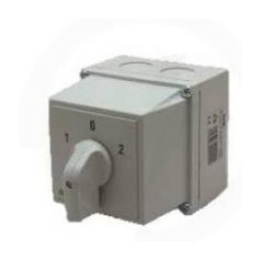   Ganz KK KKM0-20-6008 Kézikapcsoló 20A m.tok 3P irányváltó 1-0-2 IP65