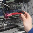 GLB 25818 Érintés nélküli feszültség detektor LED lámpával (hangot és fényjelzést ad)