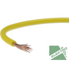 H05V-K 0,75 mm2 citromsárga MCSkh vezeték 300/500V