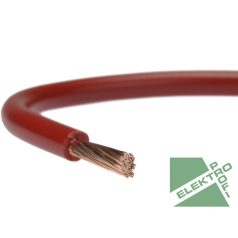 H05V-K 1 mm2 piros MCSkh vezeték 300/500V