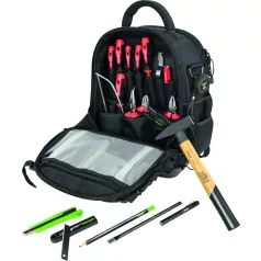   Haupa 220831 Szerszámos hátizsák "HUPtoGo2" 21 részes 400 x 450 x 260 mm