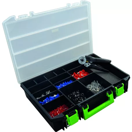 Haupa 270881 5.200 darab érvéghüvely +krimpelő fogó