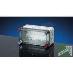   HENSEL Mi 0100 Üres szekrény 1-es átlátszó fedél IP65 150x300x170