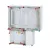 HENSEL HB33K0-U 1 és 3 fázisú 2 mérőhelyes fogyasztásmérő szekrény mindennapszaki (80 A) és vezérelt H-tarifa (63 A) méréshez 600x750x270
