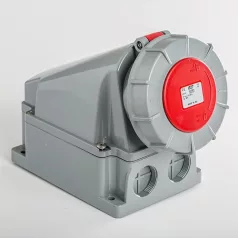 IDE 3873 Ipari dugalj 63A 5P 400V 6h ráépíhető IP67