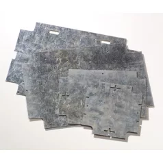 IDE 92129 PLM322H IDE szerelőlap EL322 fém PLM322H