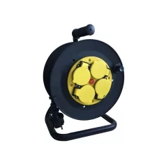   Tracon KD-9/25-B Felcsévélődob H07RN-F 3x1,5 mm2, 25m, 4 dugalj, IP44