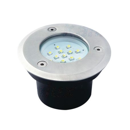 Kanlux 22050 Gordo LED taposólámpa, kerek, króm, 14db, 0.7W, IP66 m @