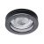 Kanlux 22116 Morta B CT-DSL50-B lámpa, üveg, kerek, fekete, MR16