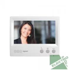   Legrand 369585 Legrand 4-vezetékes színes kaputelefon kiegészítő 7-os beltéri egység kihangosított