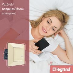   Legrand 752250 Valena Life Netatmo Alternatív kapcsolás,2 vezeték nélküli kapcsoló+mikromodul