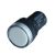Tracon LJL22-WE LED-es jelzőlámpa 22 mm fehér IP 40, 230V AC