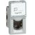 Legrand 079462 P Mosaic LCS2 RJ45 aljzat Cat 6 FTP, 1 mod, alumínium # @