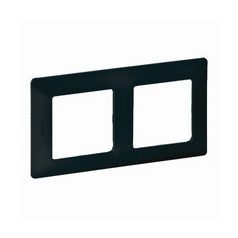 Legrand 754252 Valena Life kettős keret, fekete