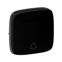 Legrand 755018 Valena Allure burkolat csengőjellel, Fekete