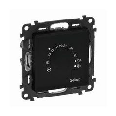   Legrand 756333 Valena Life elektronikus szobatermosztát, fekete