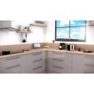 Legrand 694503 Sarokba illeszkedő elosztósor 4x2P+F, vezeték nélkül, fehér