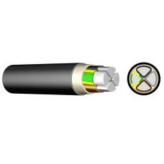 NAYY-J 4x16 mm2 RE energiaátviteli kábel 0,6/1kV