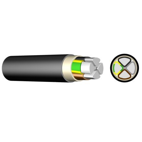 NAYY-J 4x95 mm2 energiaátviteli kábel 0,6/1kV