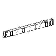 Schneider KSA500ED4306 Egyenes elem, 500 A, 3 m