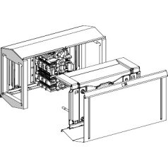 Schneider KSA800FA4 Adapter régi KS sínhez 800 A