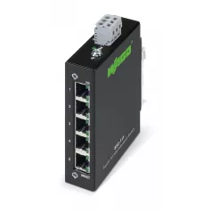WAGO 852-111 Ipari ECO Switch, 5 port 1000Base-T, fekete