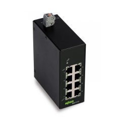 Wago 852-1112 Ipari ECO Switch, 8-Port 1000Base-T, fekete