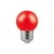 Sylvania 0027529 ToLEDo Deco Ball fényforrás, piros, E27, 25000h