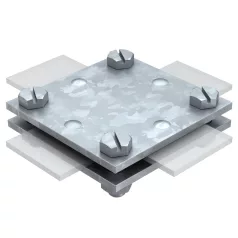   Obo Bettermann 5314666 256 A-DIN 40 FT Keresztkötés FL40FL40 horganyzott acél