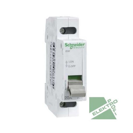 Schneider A9S60120 ACTI9 iSW kapcsoló, 1P, 20A, 250V