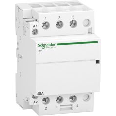   Schneider A9C20843 ACTI9 iCT40A kontaktor, 50Hz, 3NO, 220-240VAC