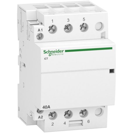 Schneider A9C20843 ACTI9 iCT40A kontaktor, 50Hz, 3NO, 220-240VAC