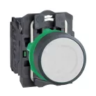 Schneider XB5AA11 Nyomógomb komplett fehér 
