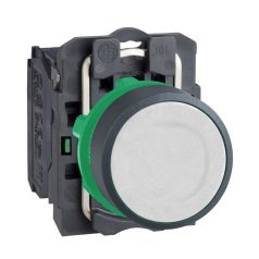 Schneider XB5AA11 Nyomógomb komplett fehér 