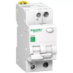   Schneider R9D31206  RESI9 áramvédős kismegszakító, AC osztály, 1P-N, C, 6A, 30mA