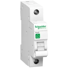 Schneider R9F04163  RESI9 kismegszakító, 1P, B, 63A