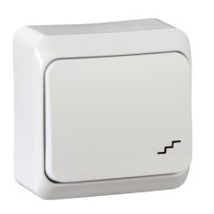   Schneider WDE001060 PRIMA Váltókapcsoló, lépcsőjel fehér