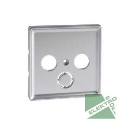   Schneider MTN294160 Merten System D Antenna fedlap alumínium #