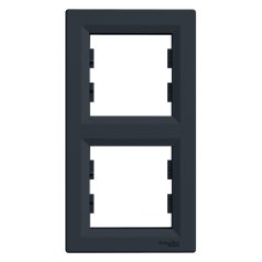 Schneider EPH5810271 Asfora keret 2-es függőleges antracit