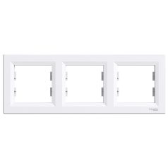 Schneider EPH5800321 Asfora keret 3-as fehér