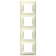 Schneider SDN5802047 Sedna keret 4-es függőleges bézs