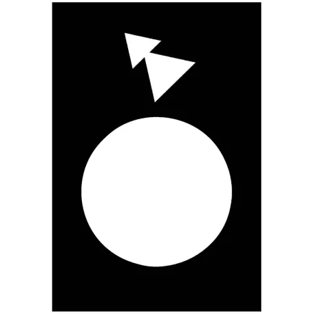 Schneider ZB2BY2918 Felirati címke jelölés: hátra