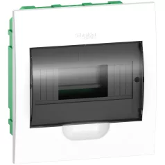   Schneider EZ9E108S2F Easy 9 süllyesztett kiselosztó 8 modul PE és N sín, füst ajtó