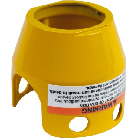 Schneider ZBZ1605 Fémvédő vészgombhoz sárga