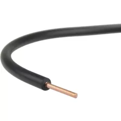 H07V-U 4 mm2 fekete MCU vezeték  450/750V