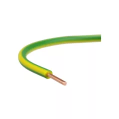 H07V-U 6 mm2 zöld/sárga MCU vezeték  450/750V