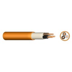 NHxH-J E30 3x1,5 mm2 narancssárga kábel 0,6/1kV