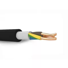 NYY-J 3x10 mm2 RE erőátviteli fekete kábel 0,6/1kV