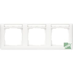 GIRA 109327 System 55 keret 3-as felirati mezővel fehér